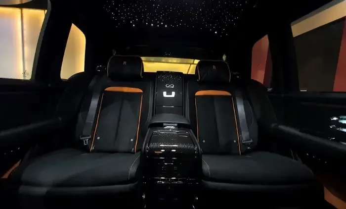 Rolls-Royce Cullinan rear seats