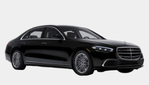 Black executive sedan
