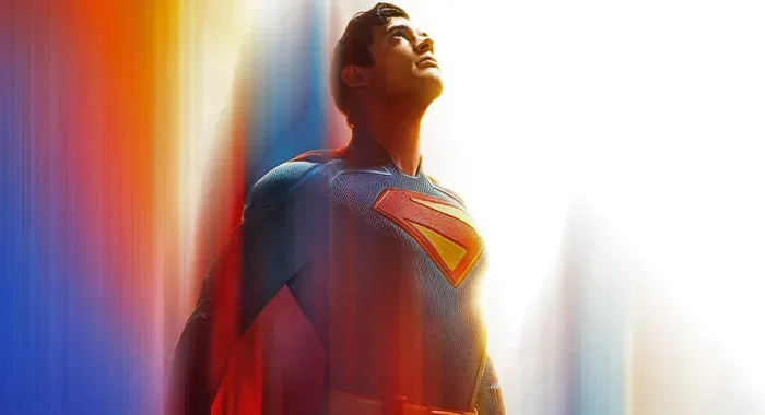Superman film artwork